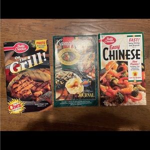 Cookbook bundle early 90s Campbell’s, easy Chinese, on the grill Betty Crocker